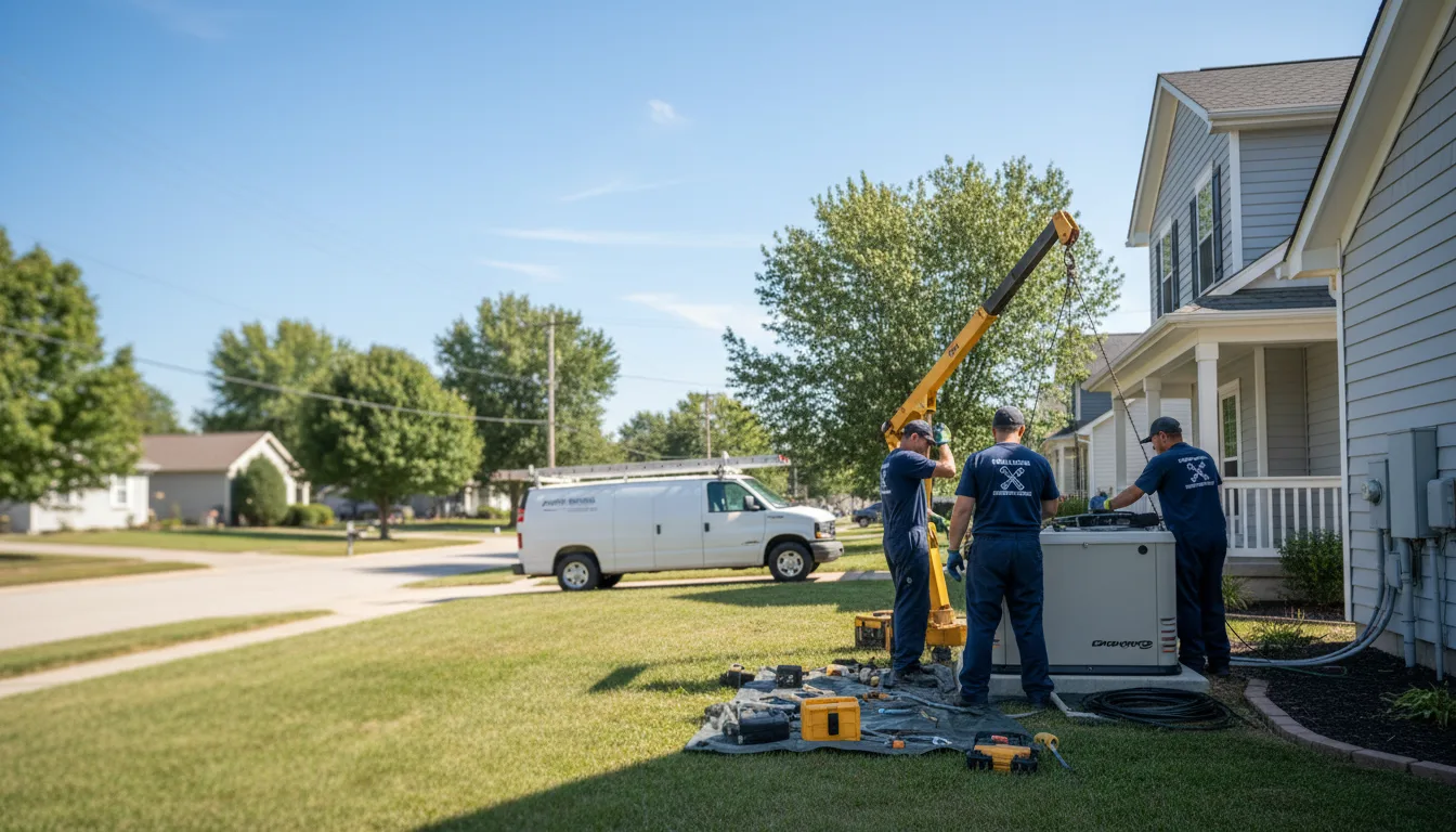 Generator Installation in Marshalltown, IA near me